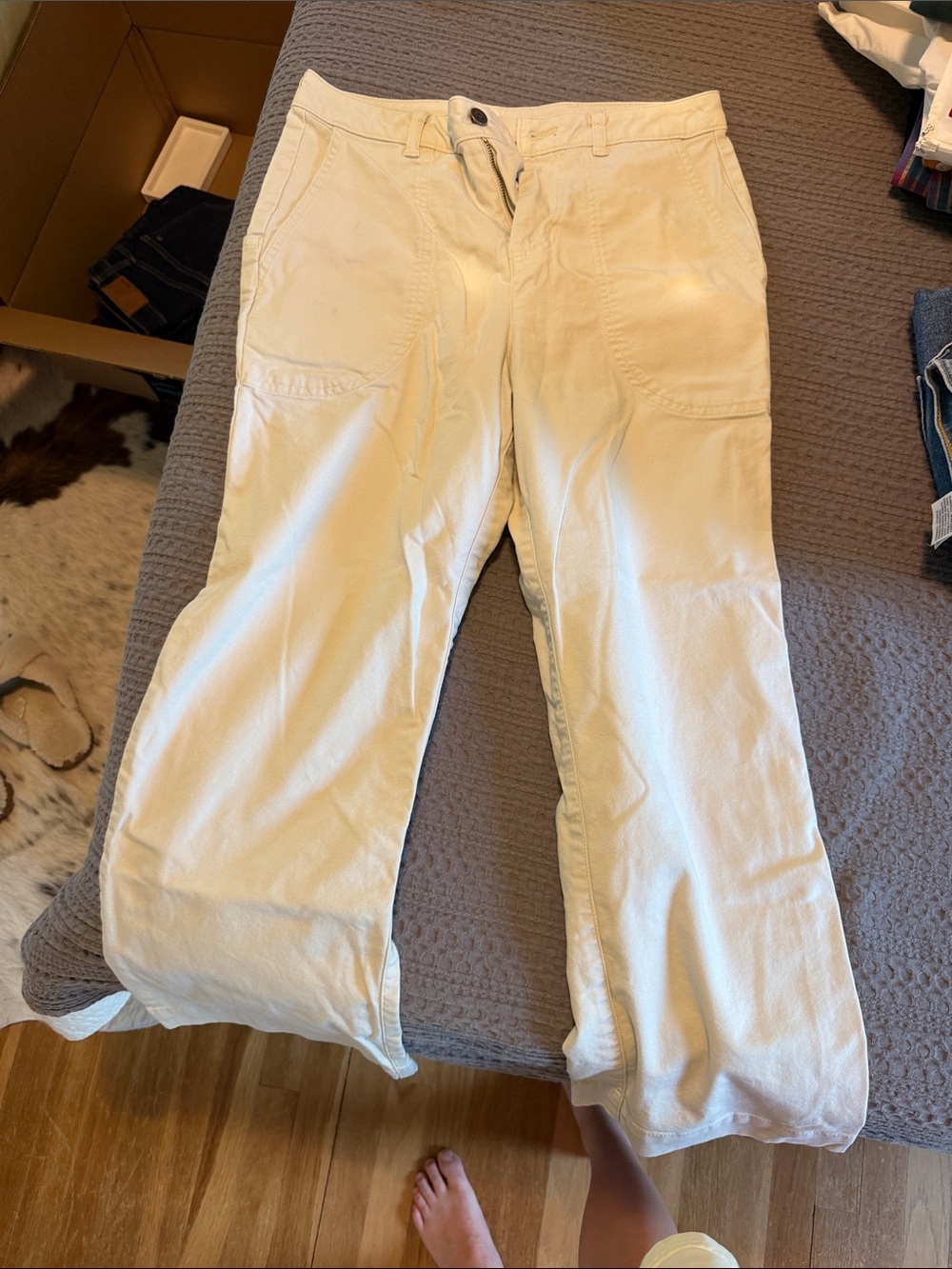 Patagonia Cream Casual Workwear Pants